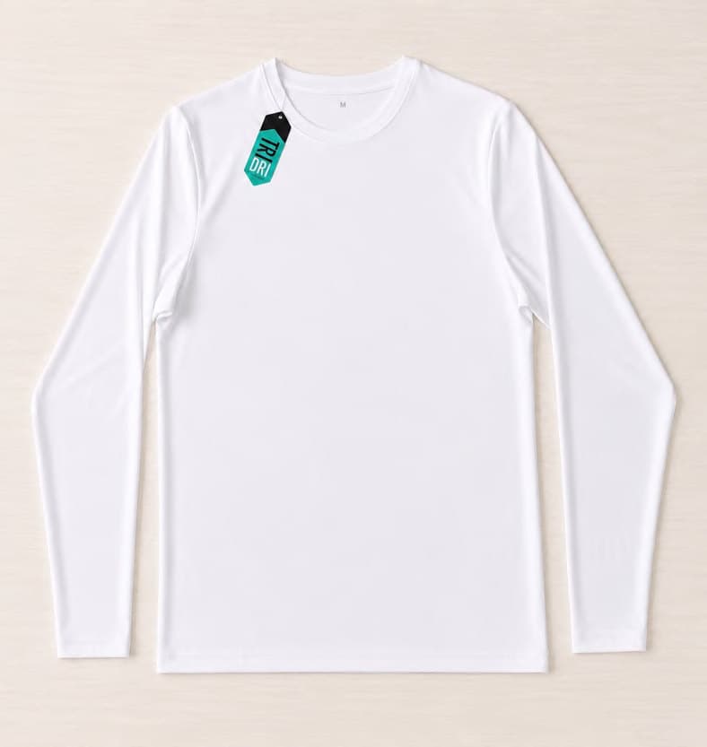 Men's and ladies performance tee and polo (long- and short-sleeve) in 100% recycled polyester, 135 GSM interlock