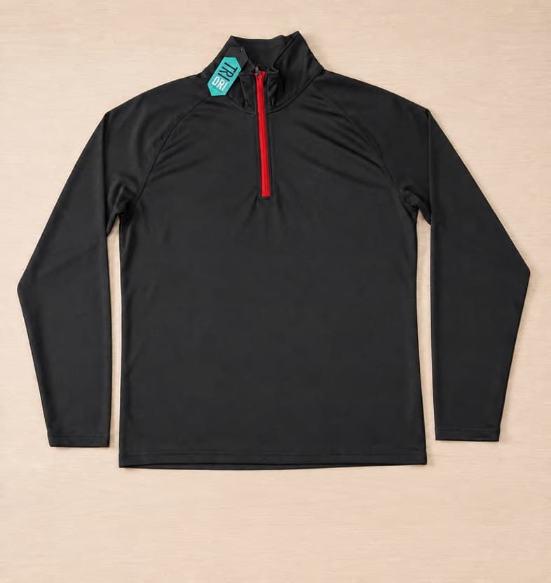 Men's and ladies performance tee and polo (long- and short-sleeve) in 100% recycled polyester, 135 GSM interlock