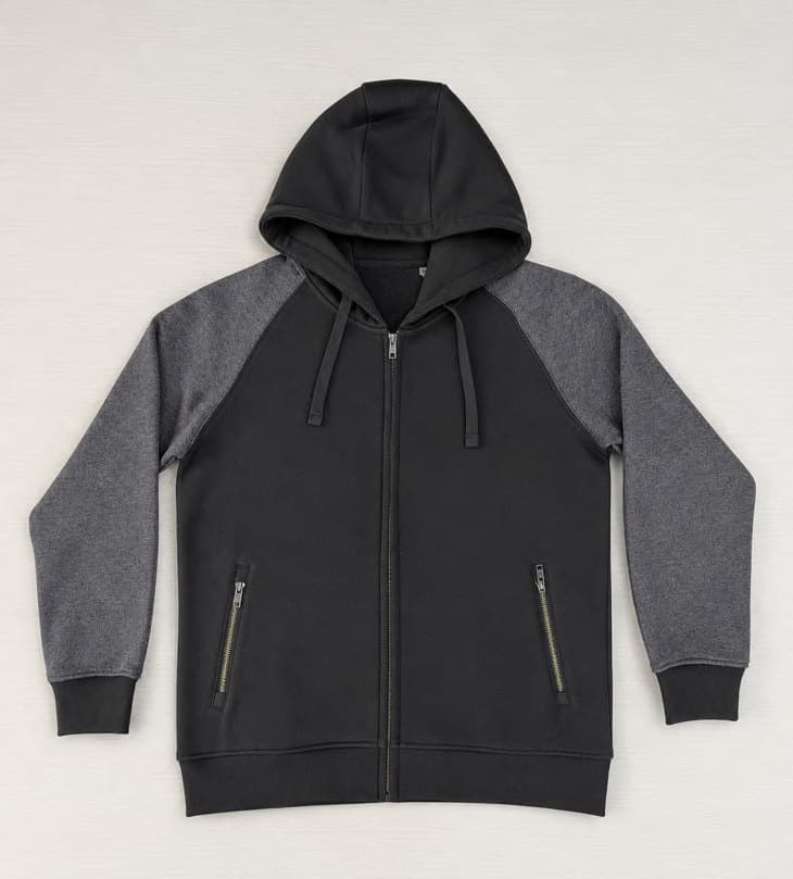 Men's fleece hoodie and crew in 80% cotton / 20% polyester fleece, 300 GSM