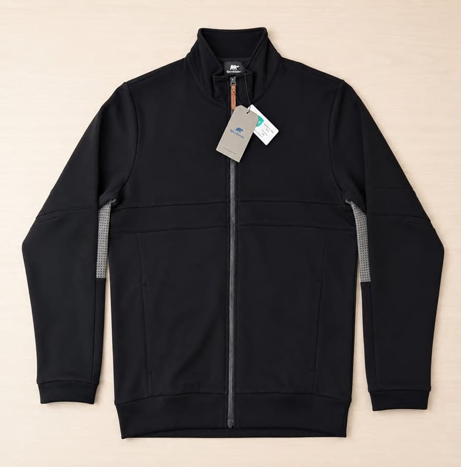 Workwear contrast hoodie, full-zip and crew neck set in 70% cotton / 30% polyester fleece, 300 GSM
