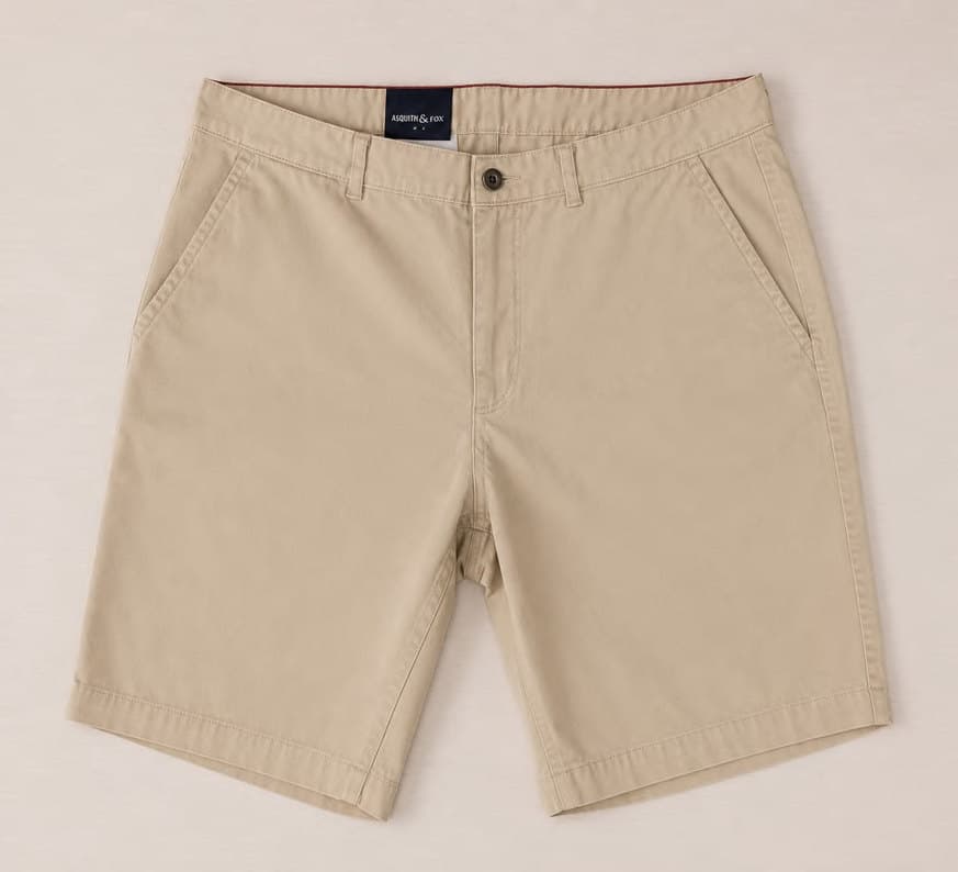 Men's chinos and shorts in 100% combed cotton 275 GSM and 98% cotton 2% spandex